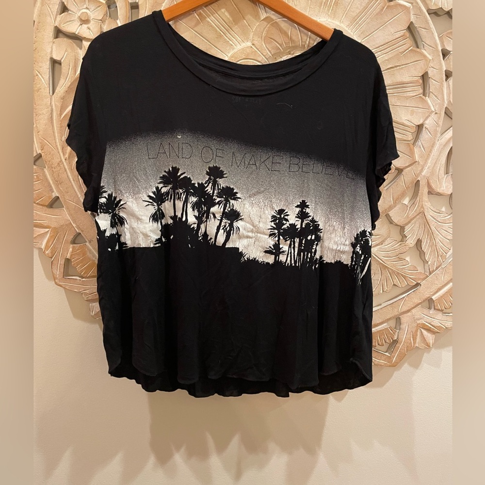 Black “Land of Make Believe” Shirt